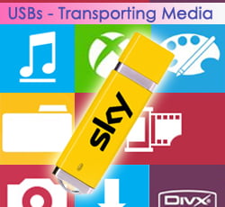 Personalised USB Keys - Transporting Media