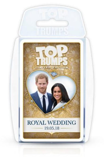 The limited edition Royal Wedding Top Trumps