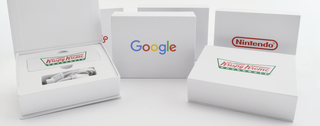 Logo Branded Power Bank Box Logo Branded Power Bank Box