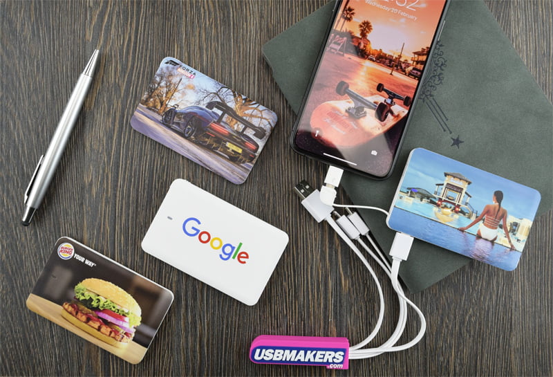 Logo Branded Card Style Power Banks