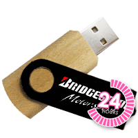 Twister Duo Branded USB Stick