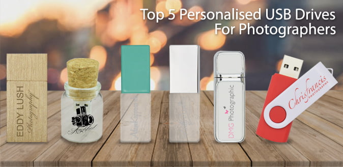 Top 5 Personalised USB Flash Drives For Photographers