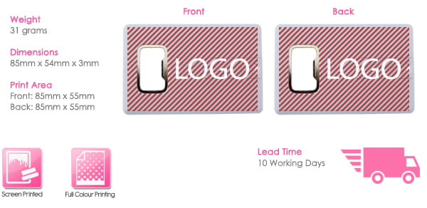 Bottle Opener Credit Card USB Stick Print Area Bottle Opener Credit Card USB Stick Print Area