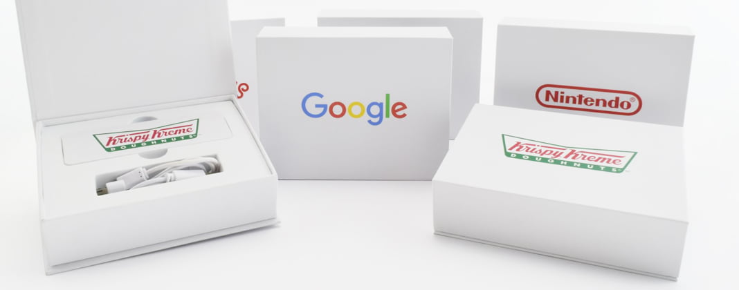 Logo Branded Power Bank Boxes Logo Branded Power Bank Box