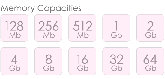 Twister USB Drive Capacities Twister USB Drive Capacities
