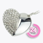 Crystal Heart USB