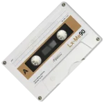 White Audio Cassette USB Stick