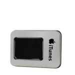 Small Metal Tin With Window