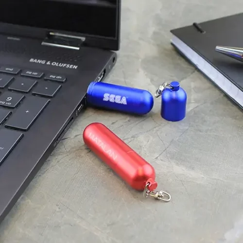 Cylinder Branded USB Memory Stick