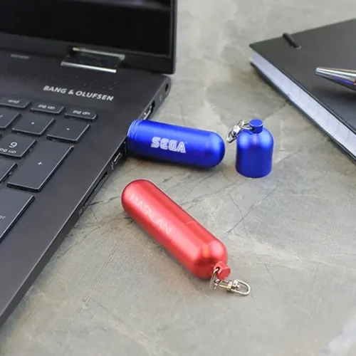 Cylinder Branded USB Memory Stick