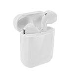 Logo Branded Airpods White
