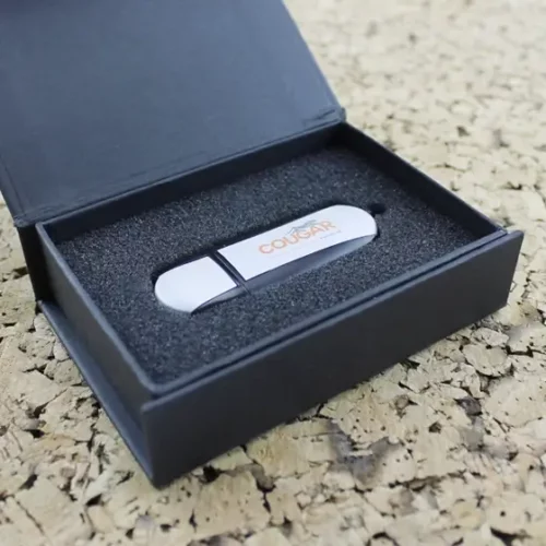 Oval Aluminium Branded USB Memory Stick