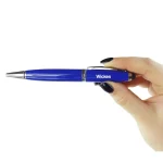 Branded Pen USB Stick held in Hand