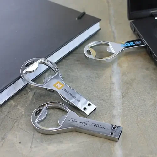 Branded Retro Bottle Opener USB Stick