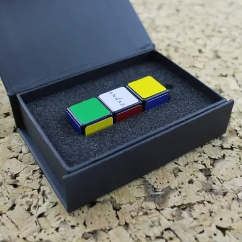 Branded Rubix Cube USB Stick in a USB Box