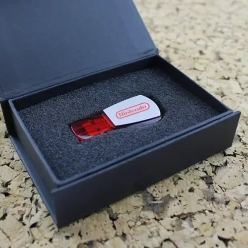 Branded Shield USB Stick in a USB Box