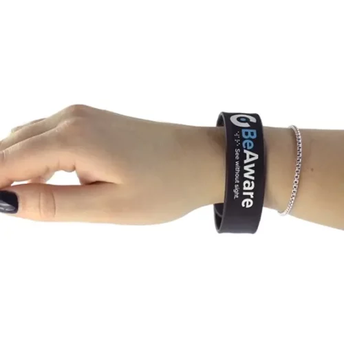 Snap On Wristband USB on a Wrist