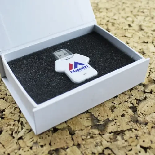 Branded T-Shirt USB Stick in a USB Box