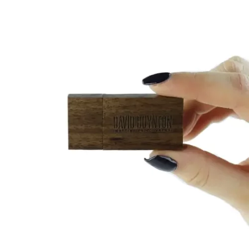 Wooden Block Branded USB Memory Stick