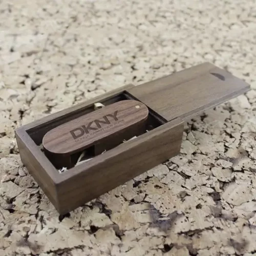 Wooden Twister Branded USB Memory Stick