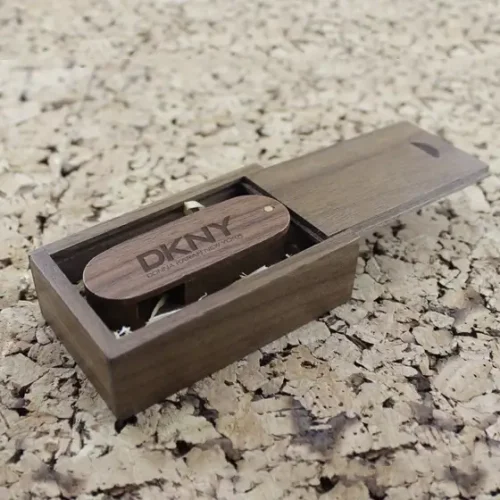 Wooden Twister Branded USB Memory Stick