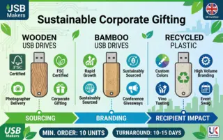 Eco-Friendly Branded USB Drives: A Buyer’s Guide for Sustainable Corporate Gifting