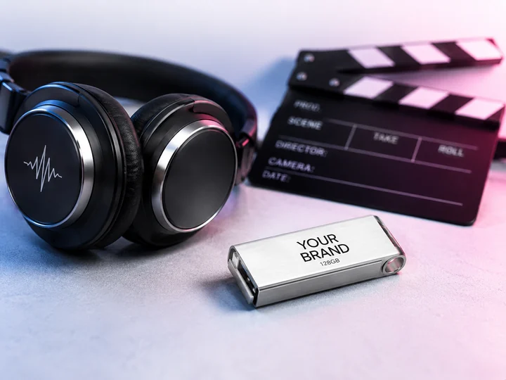 Branded USB sticks and tech gifts for music, film and media