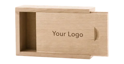 Wooden USB Slide Box