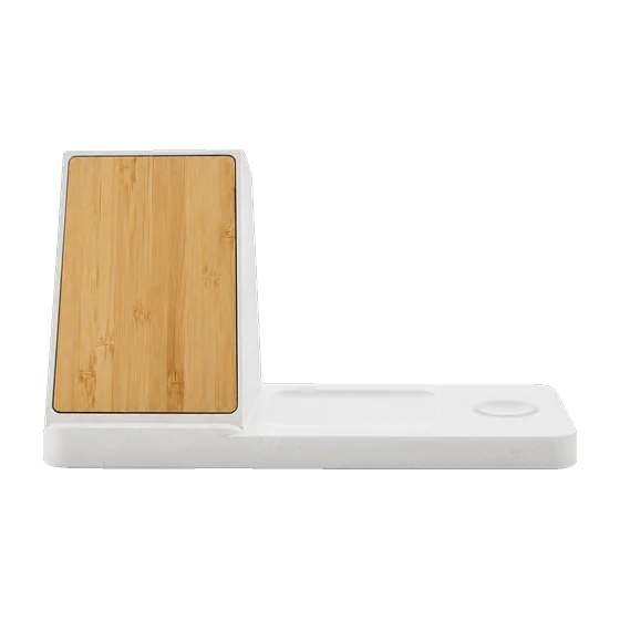 Aberystwyth 3-in-1 Wireless Charger with your branding