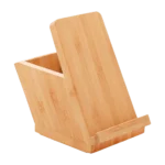Brecon Bamboo Wireless Charger Pen Pot