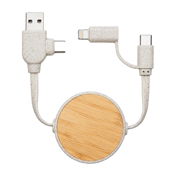 Chieti Retractable Cable with your branding