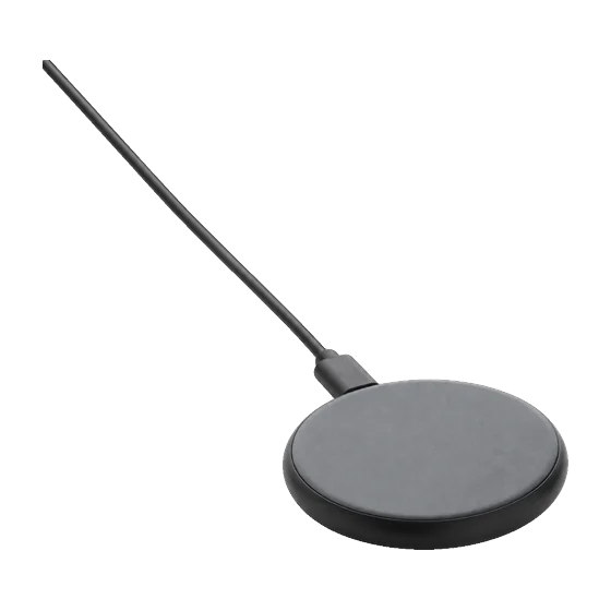 Clovelly Recycled Magnetic Charging Pad with your branding
