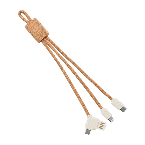 Gubbio Cork Cable with your branding
