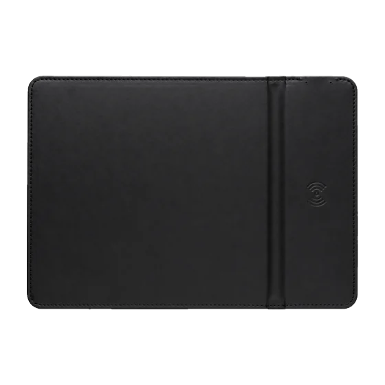 Harrogate Recycled PU Wireless Mousepad with your branding