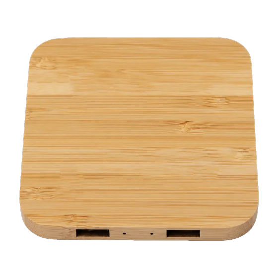 Holt Wooden Wireless Charger with your branding