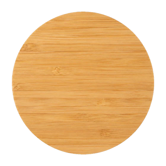 Hythe Bamboo Wireless Charger with your branding