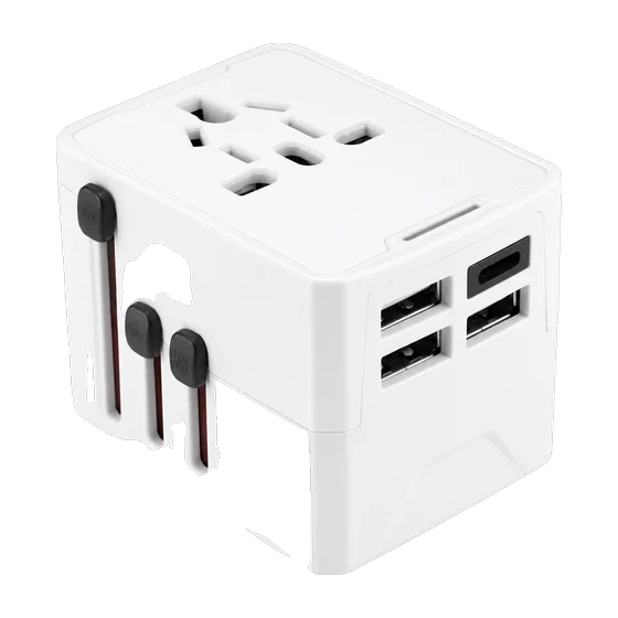 Kowloon Travel Adaptor with your branding