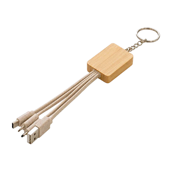 Lucca Keyring Cable with your branding