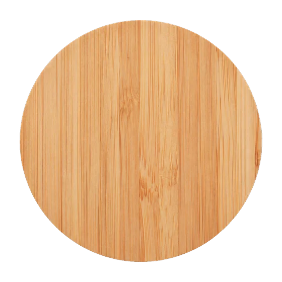 Lyme Bamboo Wireless Charger with your branding