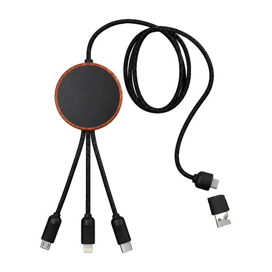 Lynton Light-Up Charging Set with your branding