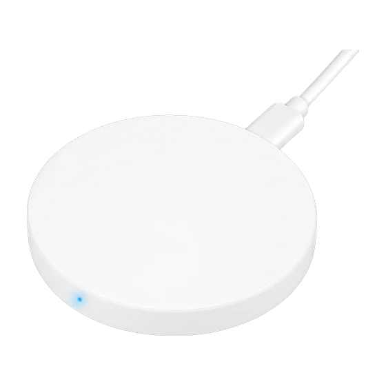Penarth Round Wireless Pad with your branding