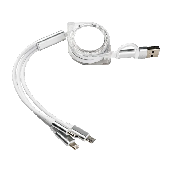 Perugia Retractable Cable with your branding