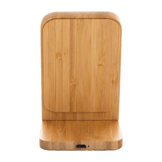Richmond Bamboo Wireless Stand with your branding