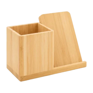 Tenby Bamboo Wireless Charging Stand