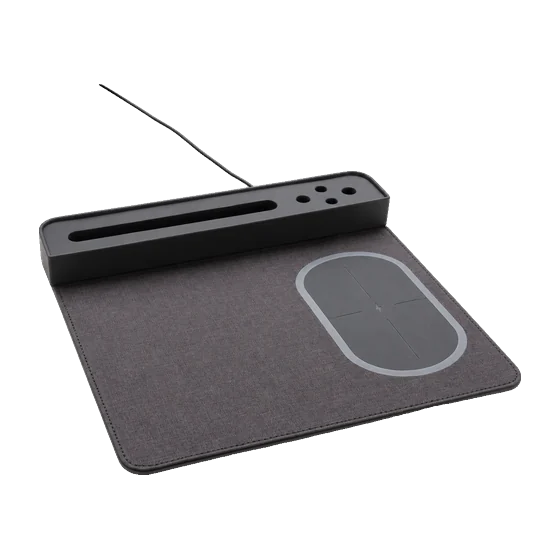 Thirsk Wireless Charging Desk Pad with your branding